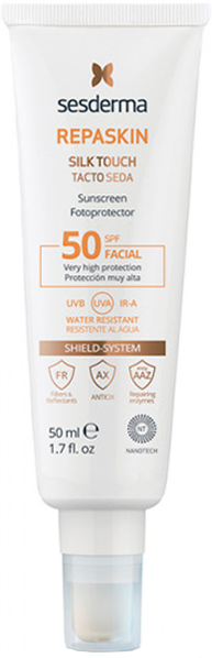 Средство солнцезащитное с нежностью шелка для лица / Repaskin Silk Touch Facial Sunscreen SPF 50 50 мл