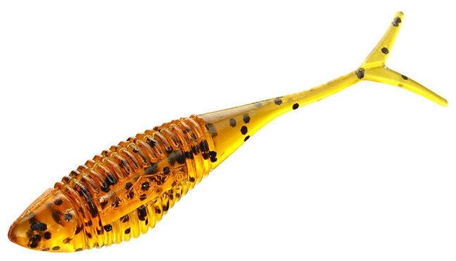 Червь силиконовый Mikado FISH FRY для drop shot 6.5 см. / 350 ( 5 шт.)