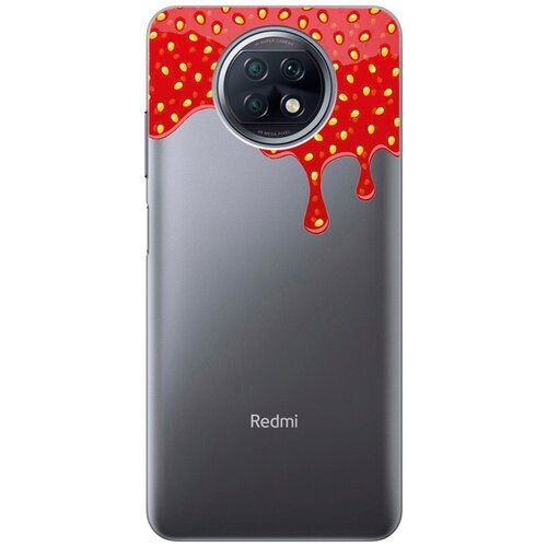 Силиконовый чехол на Xiaomi Redmi Note 9T, Сяоми Редми Ноут 9Т с 3D принтом Jam прозрачный дизайнерский пластиковый чехол для сяоми редми ноут 9т xiaomi redmi note 9t