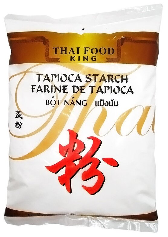 Тапиока крахмал (tapioca) Thai Food King | Тай Фуд Кинг 400г