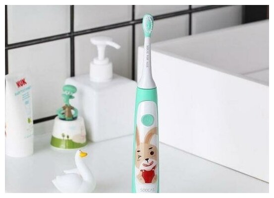 Электрическая зубная щетка SOOCAS Kids Sonic Electric Toothbrush C1 - фотография № 3