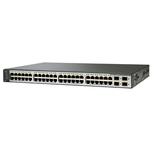 Коммутатор CISCO WS-C3750V2-48PS-E коммутатор cisco ws c3750v2 24ts s