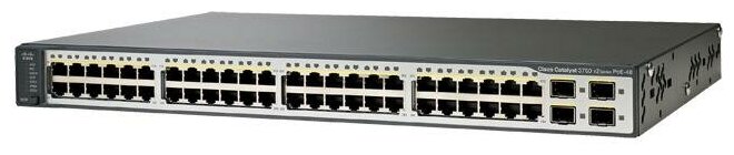 Коммутатор CISCO WS-C3750V2-48PS-E