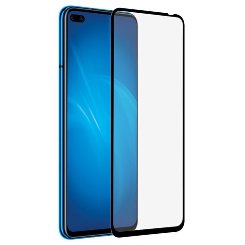 Закаленное стекло DF для Honor View 30 Pro/V30 Pro Full Screen + Full Glue hwColor-113 Black