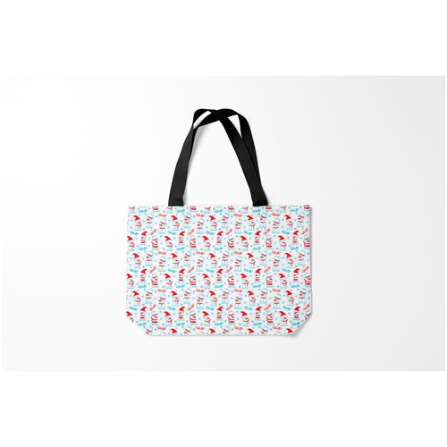 фото Сумка-шоппер / 46х35 см / праздники / новый год hello burnettie