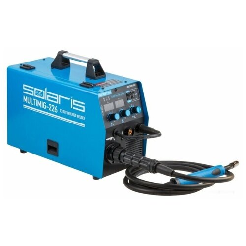 Сварочный аппарат Solaris TOPMIG-226 MIGMAGFLUX с горелкой 3м 2200000₽