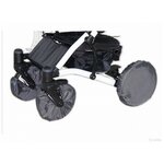 Чехлы на колеса детской коляски с поворотными колесами 25-30 см - изображение