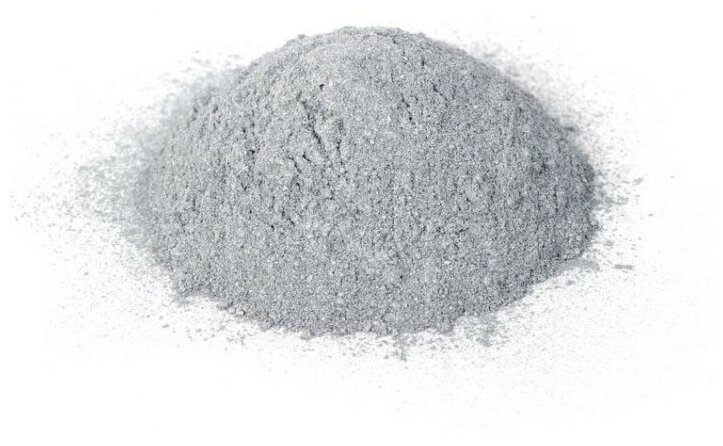 Пудра "серебрянка" алюминиевая цвет серебристо-серый (ПАП-2) пигмент - 50гр - фотография № 1