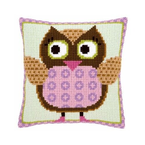 фото Набор для вышивания крестом vervaco "госпожа сова" pn-0147380