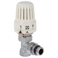 Клапан для термоголовки угловой 1/2" (1/22)+термоголовка Valtec VT.047. N.04