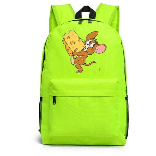Рюкзак Мышонок Джерри (Tom and Jerry) зеленый №5 рюкзак мышонок джерри tom and jerry белый 1