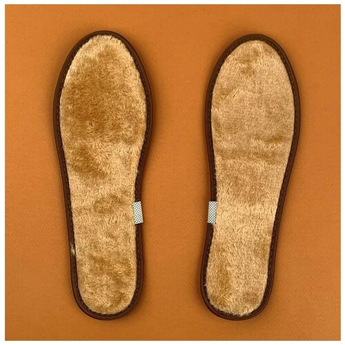 фото Стельки для обуви утепленные зимние с мехом insoles health, размер 43 baziator