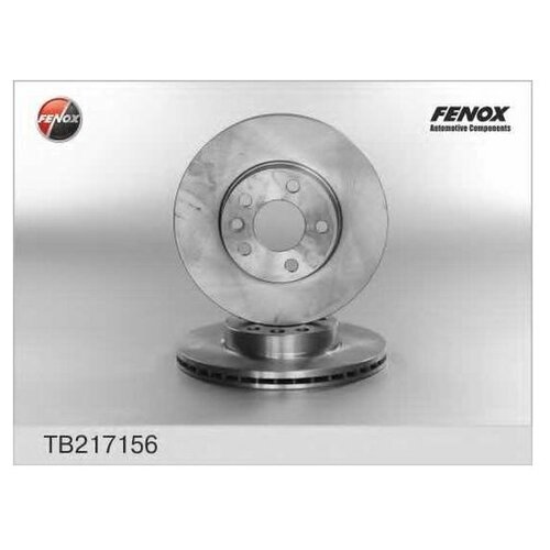 фото Тормозной диск fenox tb217156 для ford galaxy; seat alhambra; vw sharan