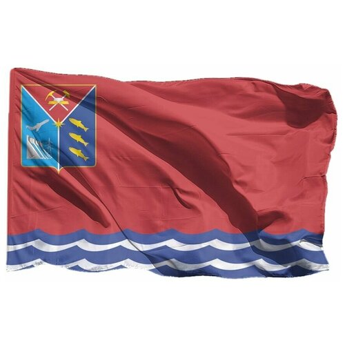 Термонаклейка флаг Магаданской области, 7 шт
