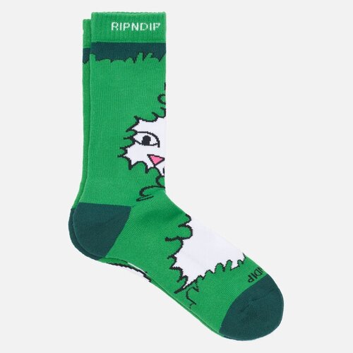 Носки  унисекс RIPNDIP, размер 40-46, зеленый