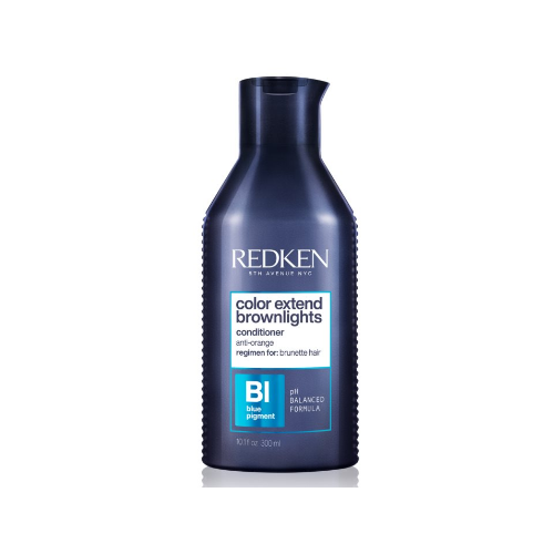 redken color extend brownlights conditioner нейтрализующий кондиционер для тёмных волос 300 мл Redken Color Extend Brownlights Blue Toning Conditioner - Кондиционер с синим пигментом для нейтрализации тёмных волос, 300мл