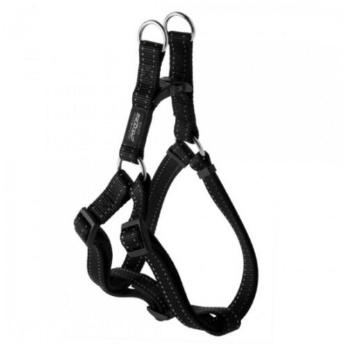 Шлейка Rogz Utility (STEP IN HARNESS) разъемная черная XL (67-103см), ширина 2,5 см 47700