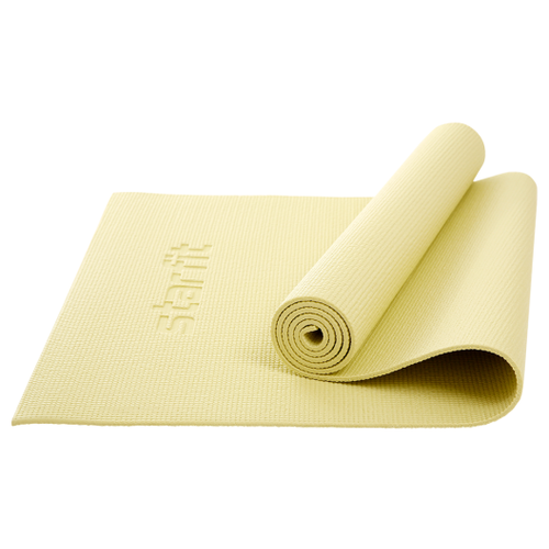 фото Коврик starfit core fm-101 pvc 173x61x0.6cm yellow pastel ут-00018904