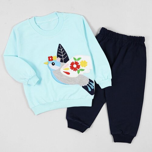 фото Костюм eymus, размер 98, зеленый