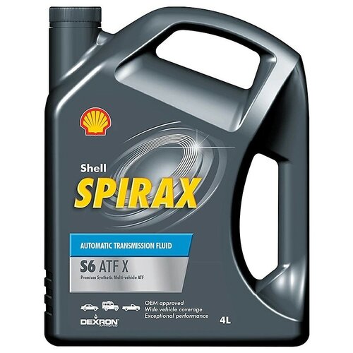 Трансмиссионное масло Shell Spirax S6 ATF X 4л