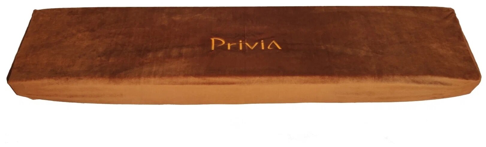 Накидка бархатная для цифрового фортепиано Casio Privia (охряно-коричневая)