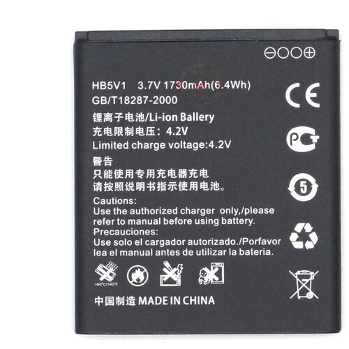 фото Аккумулятор hb5v1 для huawei g350/y300/y511/y520/y5c/y541 catl