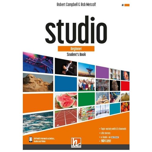 Campbell Robert, Metcalf Rob. Studio. Beginner. Student's Book + e-zone. STUDIO