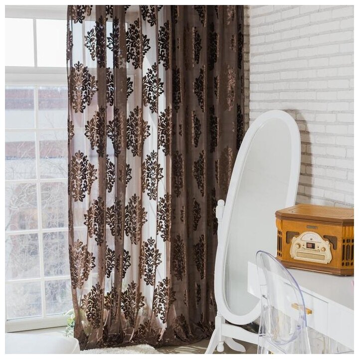 фото Тюль Этель Ренессанс с бархатом