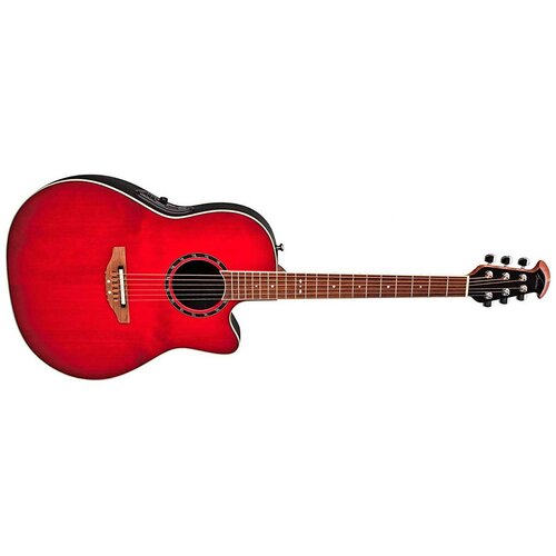 Электроакустическая гитара Ovation 2771AX-CCB Standard Balladeer Deep Contour Cutaway Cherry Cherry Burst