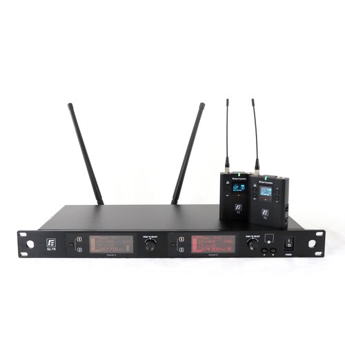 RFIntell QL7RT2-A 651800-683400 МГц 2-канальная радиосистема с 2-мя поясными передатчиками T2 6334500₽