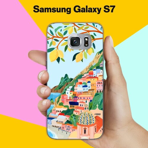 Силиконовый чехол на Samsung Galaxy S7 Италия / для Самсунг Галакси С7 пластиковый чехол обнулись желтый на samsung galaxy s7 самсунг галакси с 7