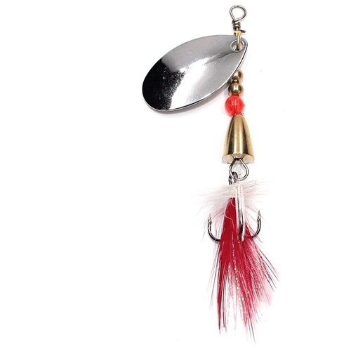 Блесна вращ. Namazu Unwin, вес 20 г, цвет 01 (серебро)