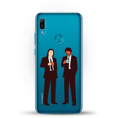 фото Силиконовый чехол винсент и джулс на huawei y6 (2019) andy & paul