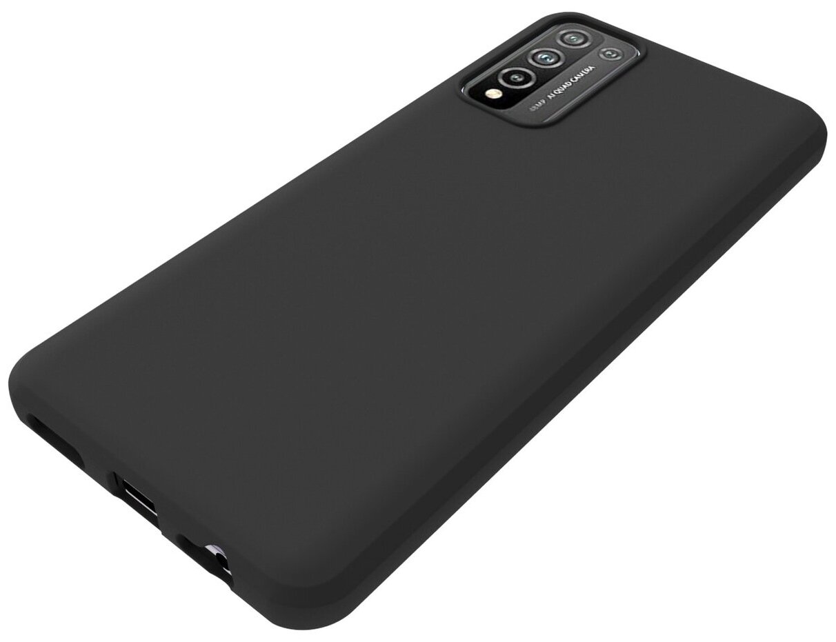 Чехол панель-накладка MyPads для Huawei Honor 10X Lite/Huawei P Smart 2021 (PPA-LX1) ультра-тонкая полимерная из мягкого качественного силикона ч.