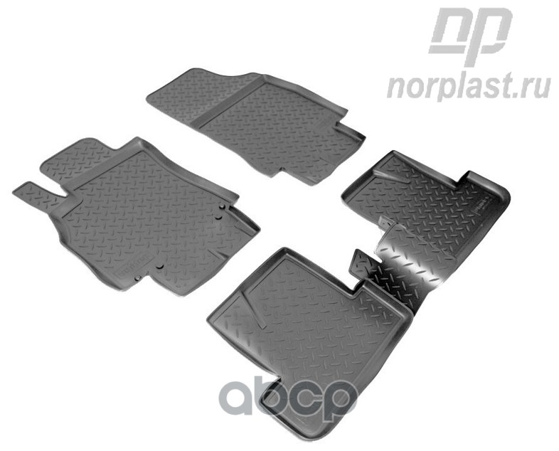 Коврики В Салон Полиуретан Norplast Renault Megane Iii Черный Комплект Npl-Po-69-56 NORPLAST арт. NPLPO6956