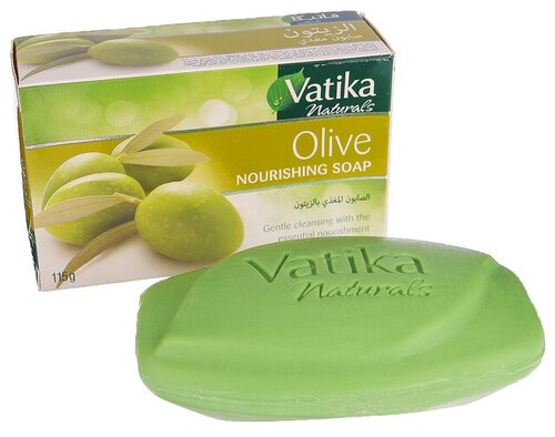 Vatika Мыло Vatika Naturals Olive Soap - с экстрактом оливы 115 гр.