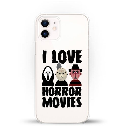 фото Силиконовый чехол фильмы ужасов на apple iphone 12 mini andy & paul
