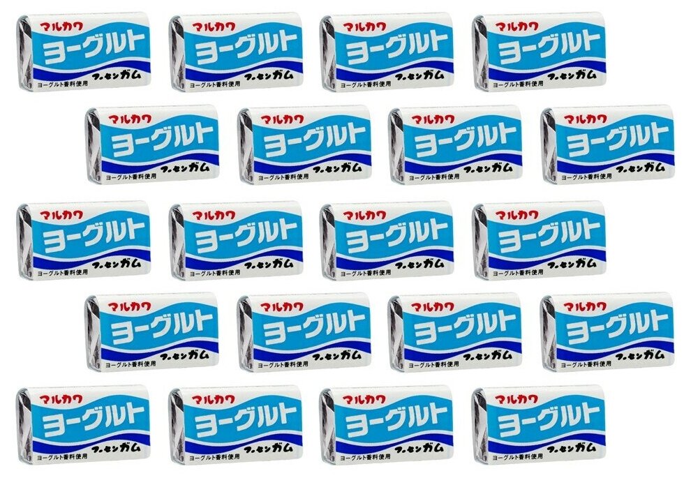 Жвачка Marukawa йогурт 5,5 гр. (20 шт) - фотография № 1