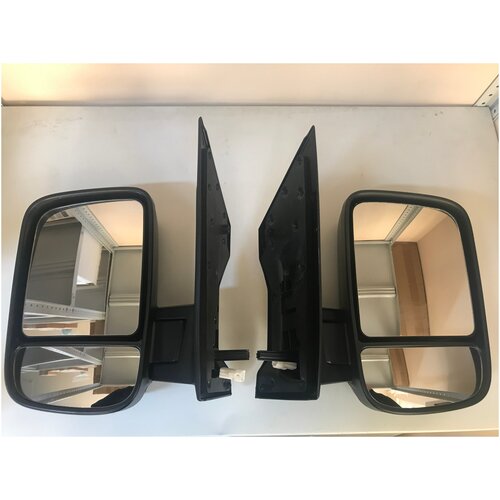 Зеркала для а/м Газель Некст, нового образца, с ручным приводом и подогревом (комплект)