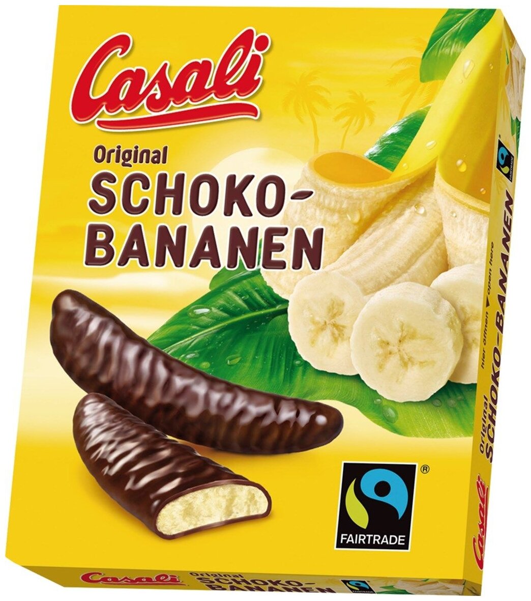 Банановое суфле в шоколаде Schoko-Bananen 150гр - фотография № 2