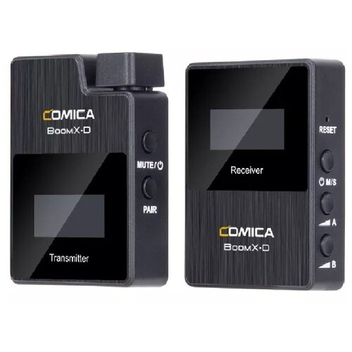 Микрофонная радиосистема CoMica BoomX-D D1 RXTX для камер и смартфонов 4222500₽