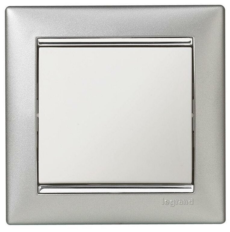 Valena 774401 Выключатель одноклавишный (10 А, под рамку, с/у, белый) Legrand - фото №1