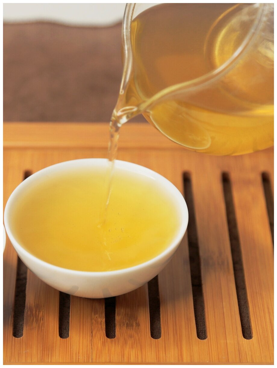 Молочный улун, 100 г. Китайский листовой рассыпной чай с ароматом молока и карамели - фотография № 3