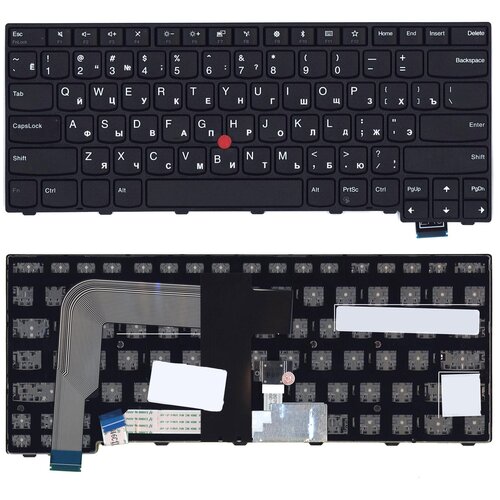 Клавиатура keyboard 00PA452 для ноутбука Lenovo ThinkPad T460S T470S Lenovo ThinkPad 13 2nd черная без подсветки 3664₽