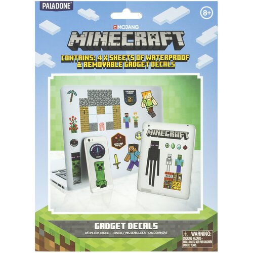 Наклейки Paladone Minecraft Gadget Decals