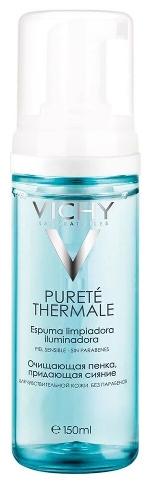 Пенка очищающая Vichy Purete Thermale, придающая сияние коже, 150 мл
