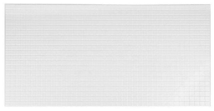 фото Панель ПВХ мозаика Белая 485х960