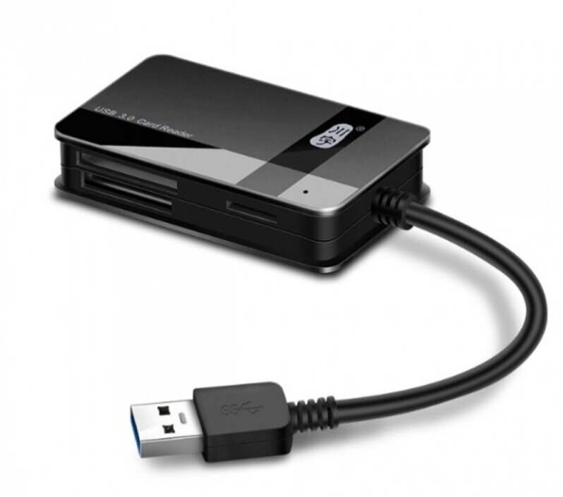 Картридер Smart Quickly C368 для SD/TF/MS/CF USB 30