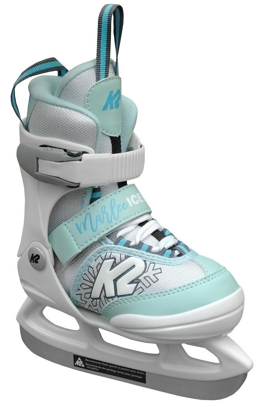 Детские раздвижные коньки K2 Marlee Ice LTD - 21/22 White/Light Blue р. 29-34