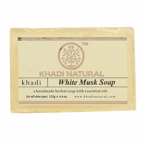 Мыло White Musk Soap Khadi Natural (Мыло Белый Мускус Кхади Натурал) 125гр